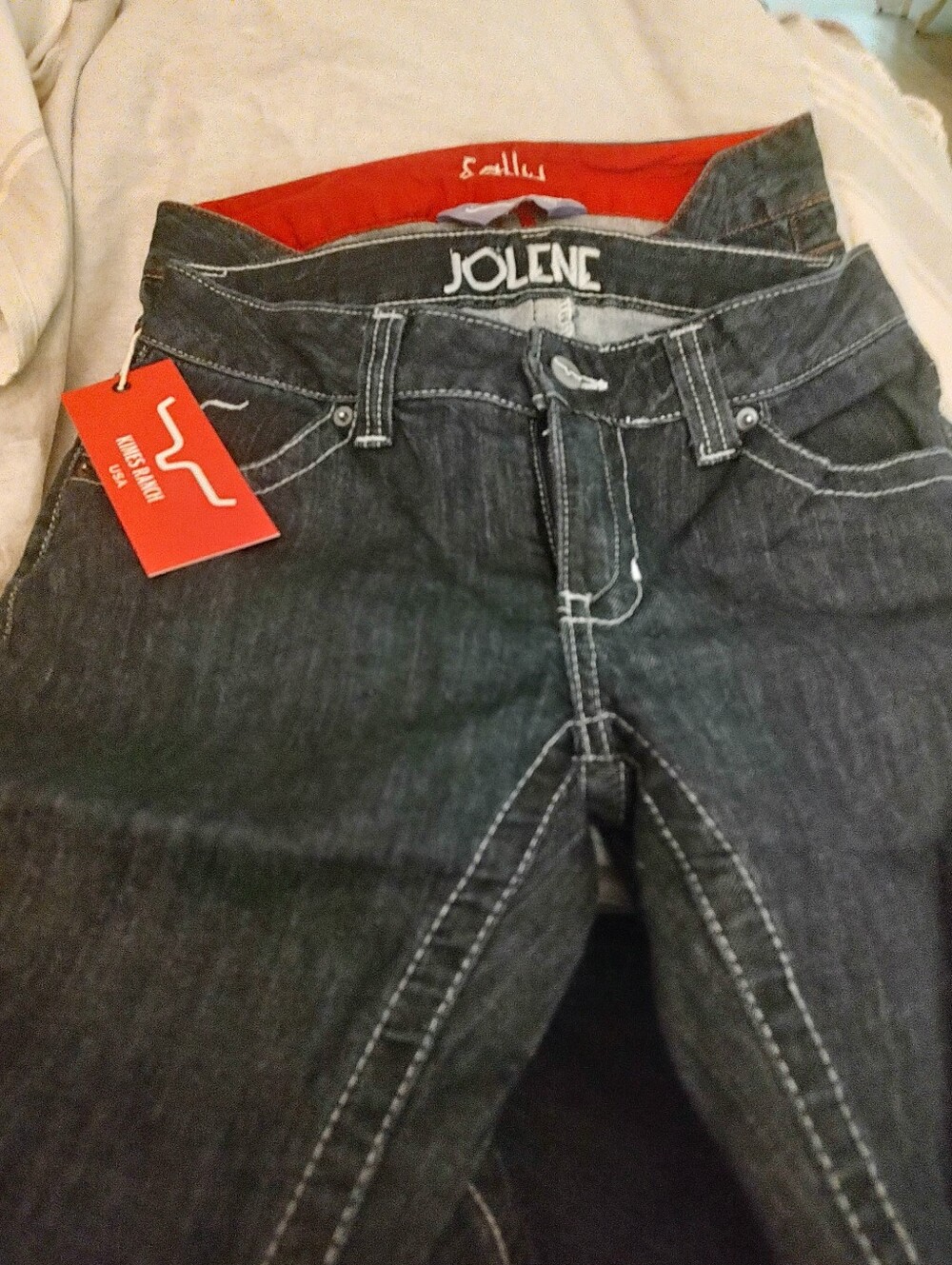 Kimes Ranch Jolene Skinny Jeans with White Stitching
